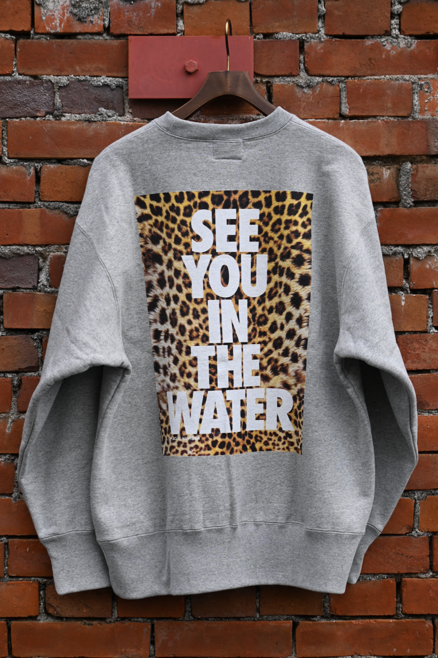 MAGIC NUMBER SEE YOU IN THE WATER LEOPARD CREW SWEAT