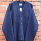 TOWN CRAFT SHAGGY SOLID CARDIGAN