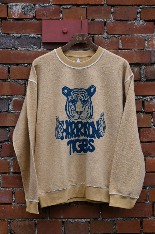 THRIFTY LOOK OTHER SIDE PRINTED CREW SWEAT "HARRISON"