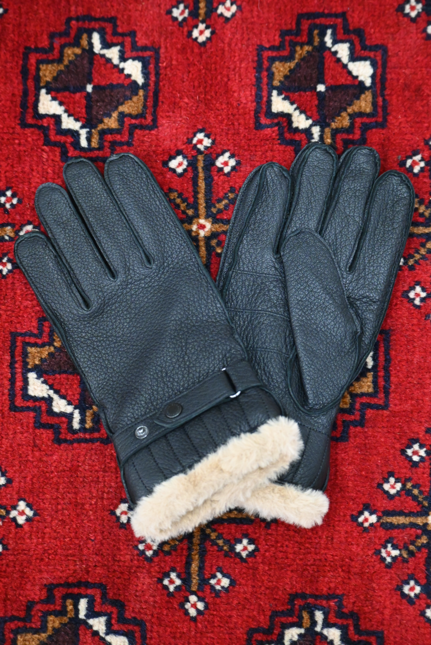 BARBOUR LEATHER UTILITY GLOVE