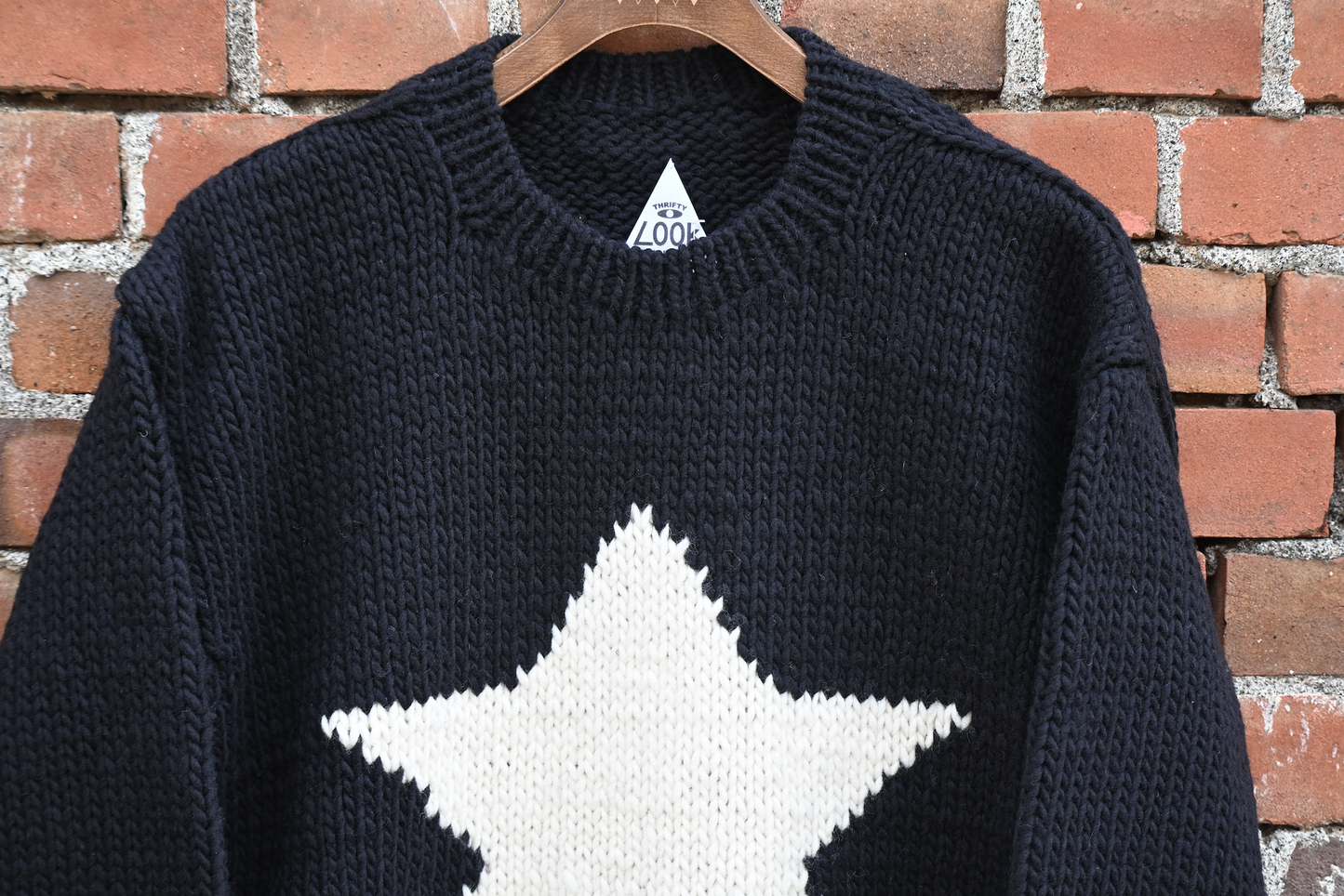 THRIFTY LOOK  STAR SWEATER