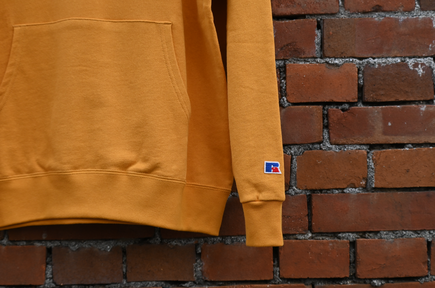 TRUSS × RUSSELL ATHLETIC DEEPENING FOODED SWEAT SHIRT