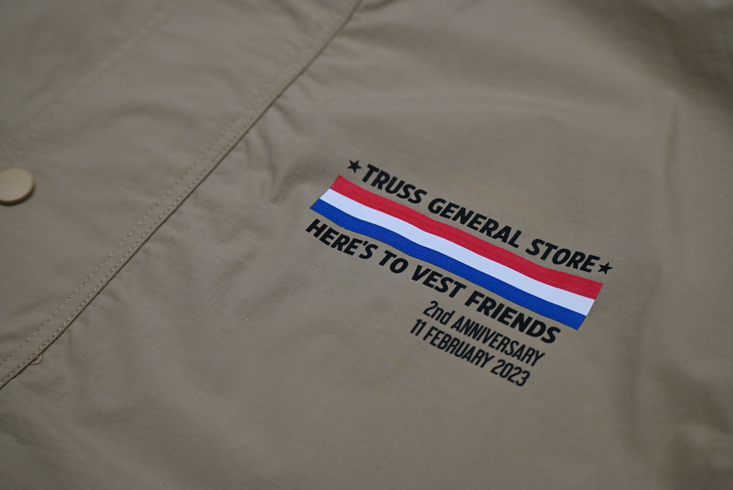 TRUSS 2nd anniversary CONTINUOUS C/N STAND JACKET