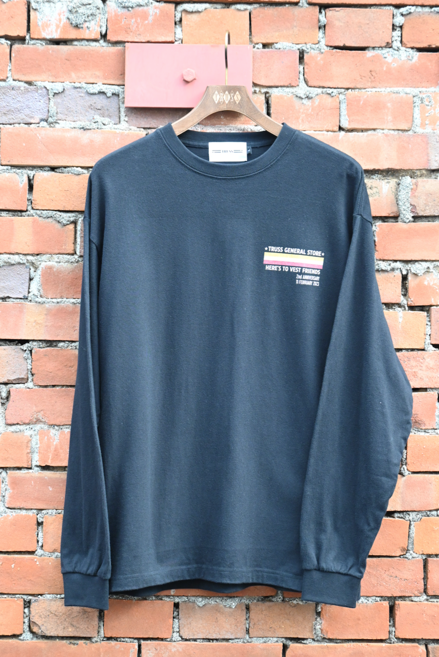 TRUSS 2nd anniversary CONTINUOUS TRUSS L/S TEE