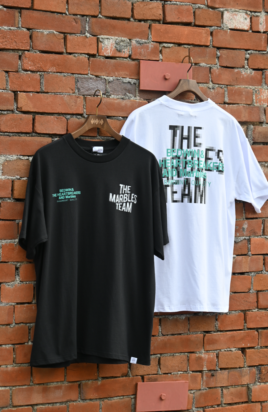 BEDWIN & THE HEARTBREAKERS×Marbles TEE(THE MARBLES TEAM)