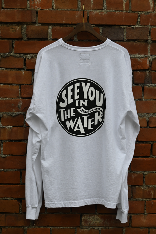 MAGIC NUMBER SEE YOU IN THE WATER XV L/S TEE "NUTS ART WORKS"