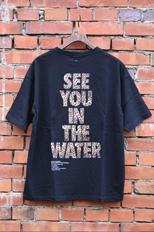 MAGIC NUMBER SEE YOU IN THE WATER S/S TEE-SHIRT(LEOPARD)